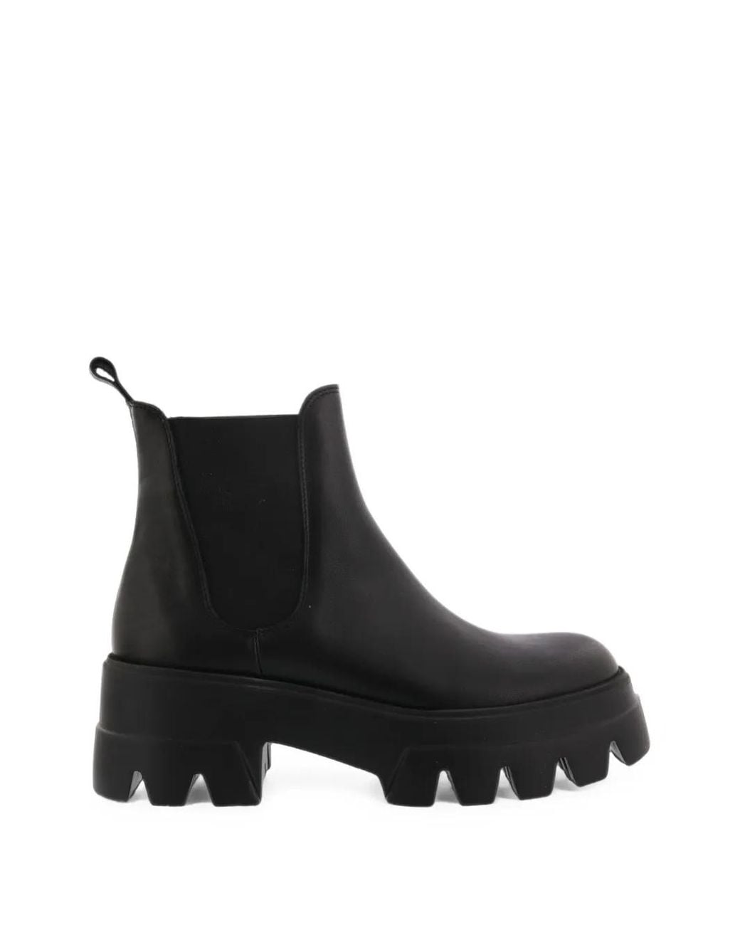 Toral Shoes Black Seta Mara Chunky Ankle Boots