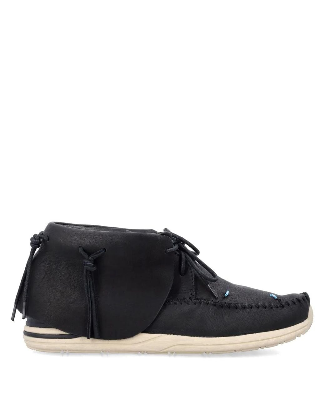 Visvim Black Lhamo Lace-Up Sneakers for men