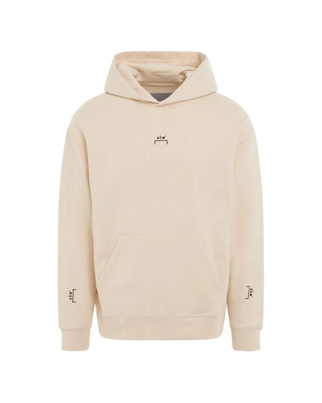 A_COLD_WALL* White Essential Canvas Hoodie for men