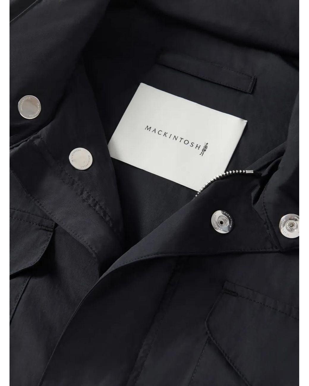 Mackintosh Blue Southdean Utility Jacket for men
