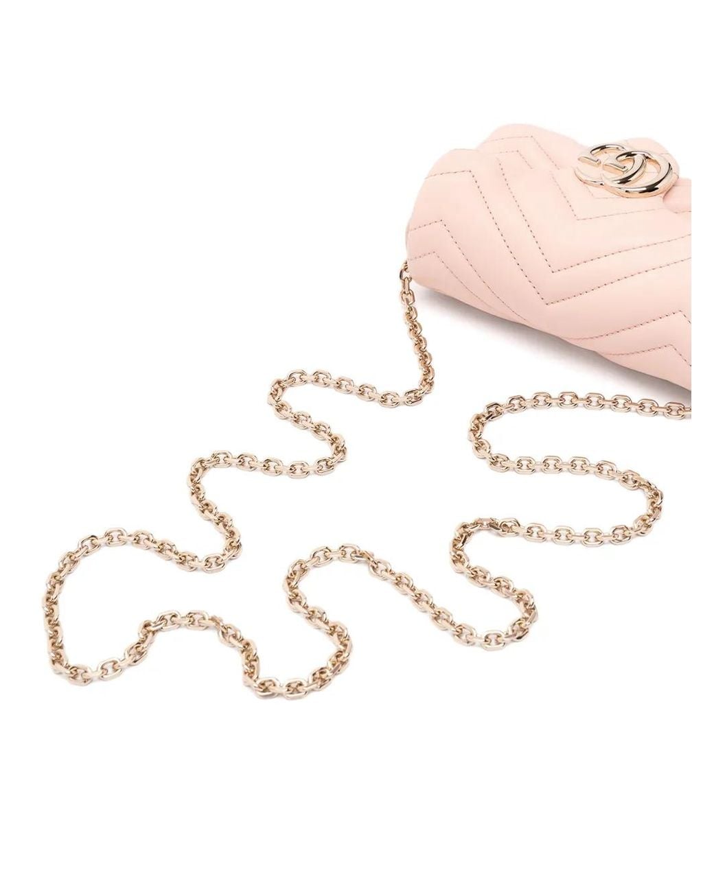 Gucci Pink Gg Marmont Mini Shoulder Bag