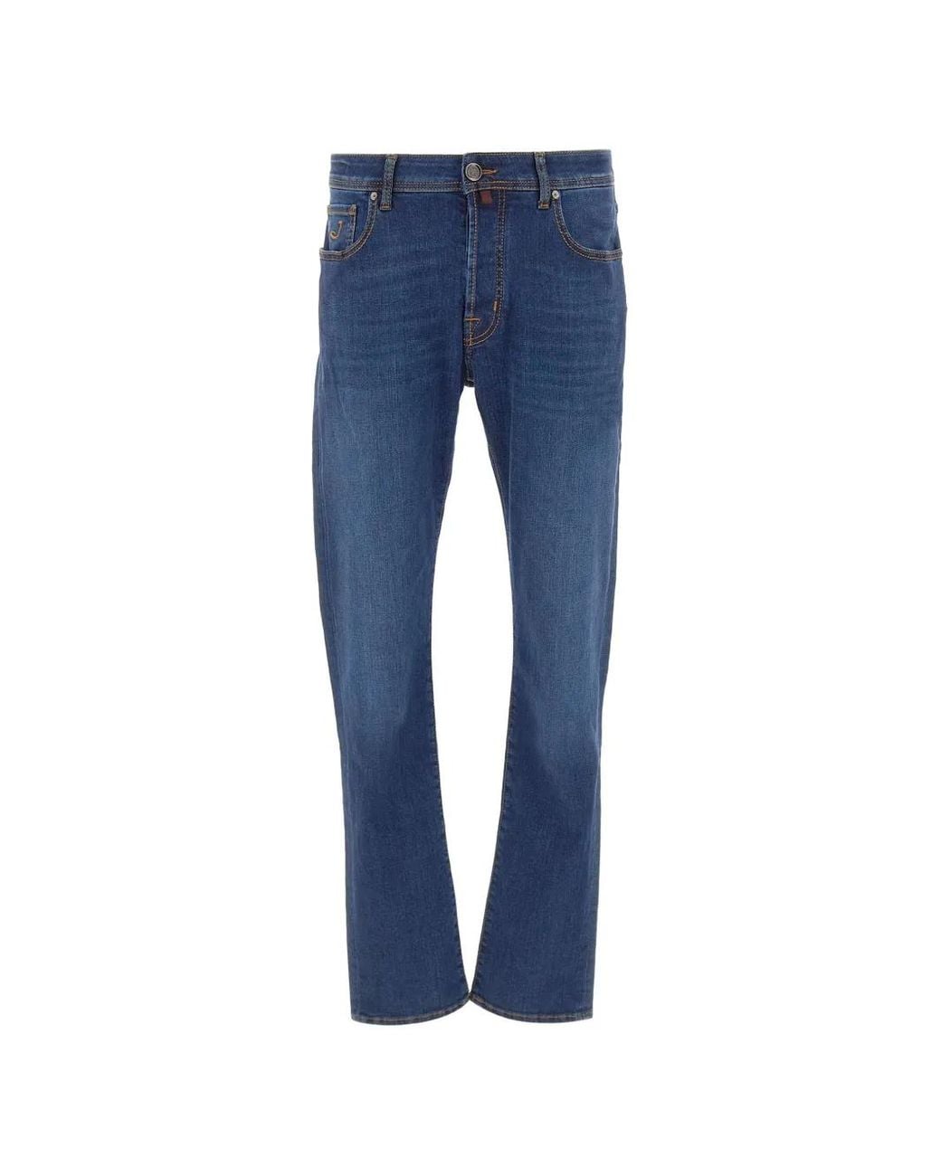 Jacob Cohen Blue Bard Slim-Fit Jeans for men