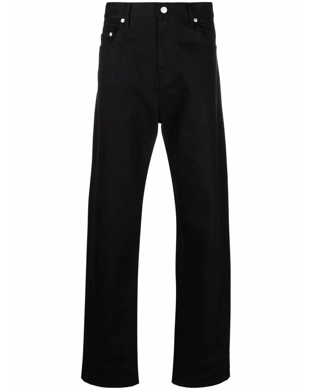 Jean À Coupe Ample Undercover pour homme en coloris Black