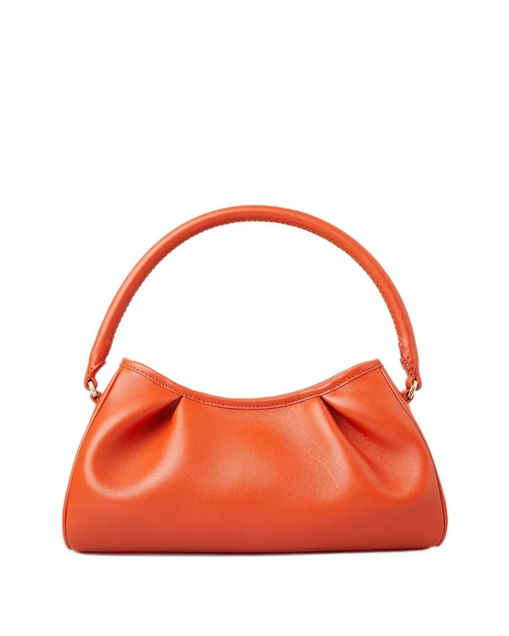 Elleme Red Dimple Leather Shoulder Bag