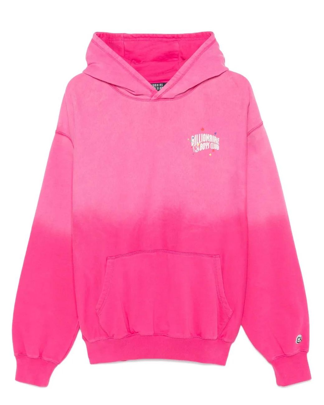BBCICECREAM Pink Small Arch Logo Hoodie for men