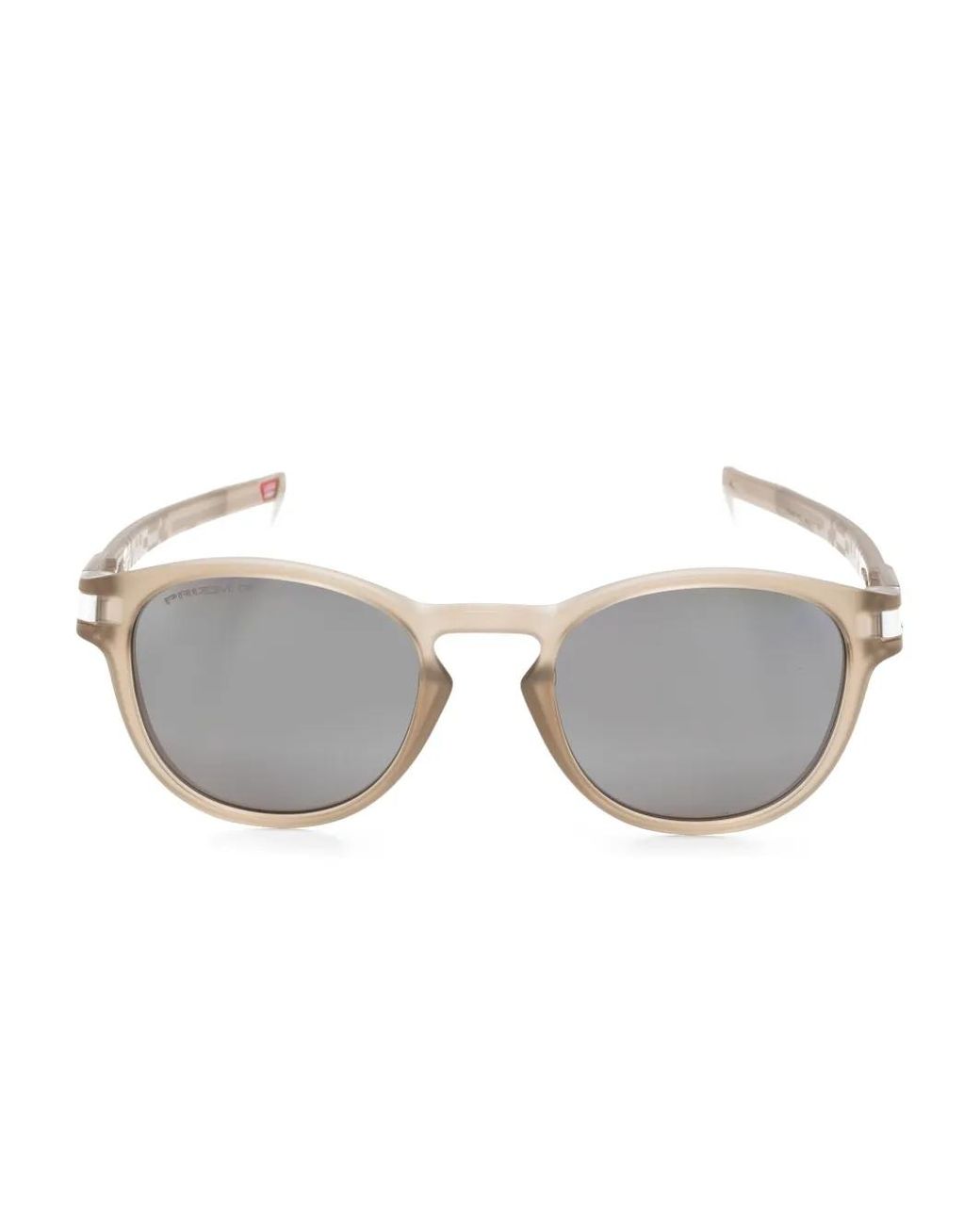 Oakley Gray Latch Introspect Round-Frame Sunglasses