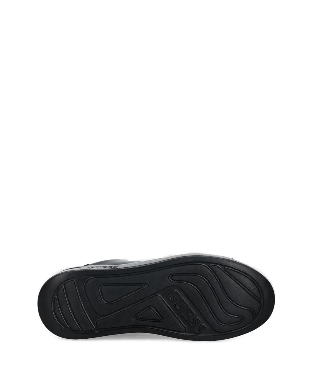 Guess Black Elbina Genuine Leather Sneakers