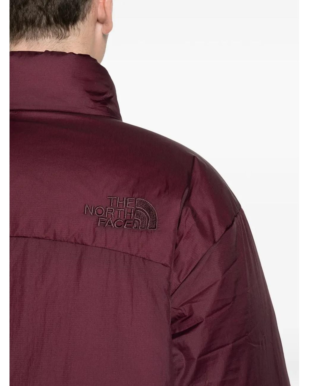The North Face Purple Pertex Nuptse Reversible Jacket for men