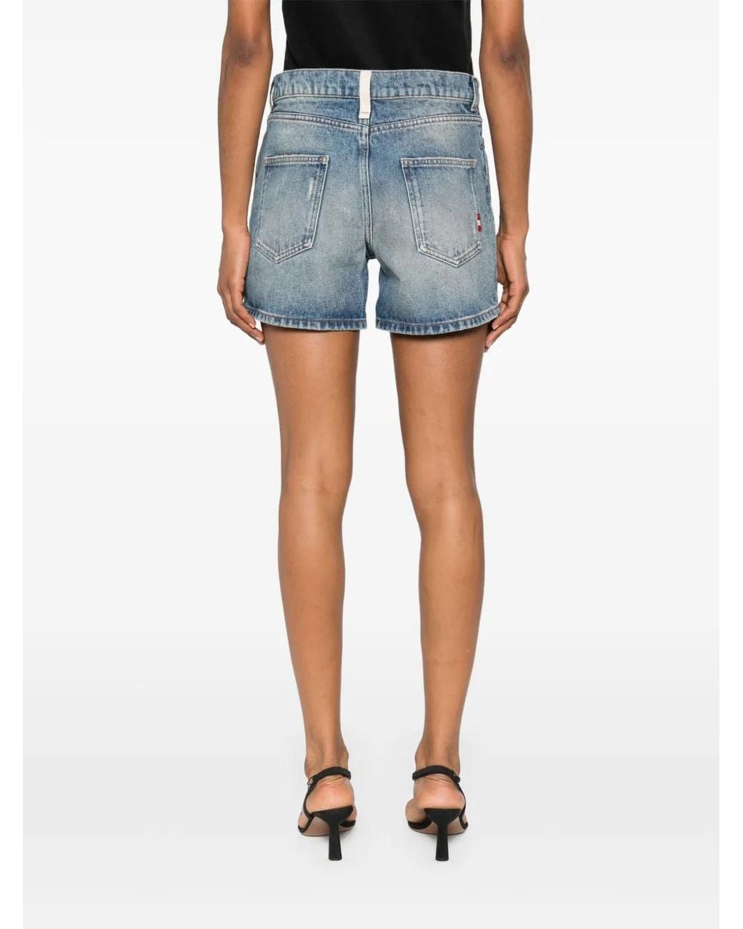 AMISH Blue Jenny Shorts
