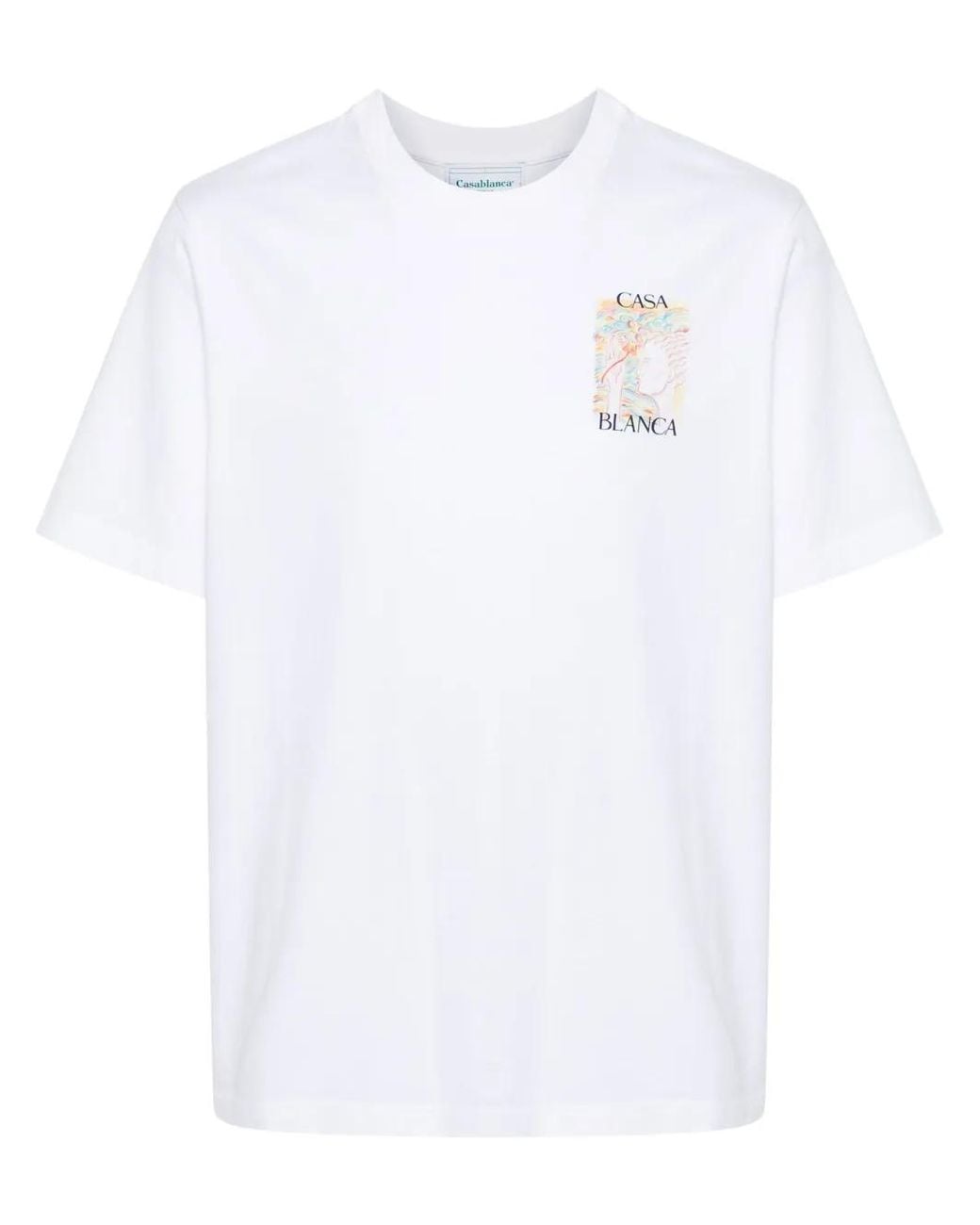 Casablanca White Mushroom Goddess T-Shirt for men