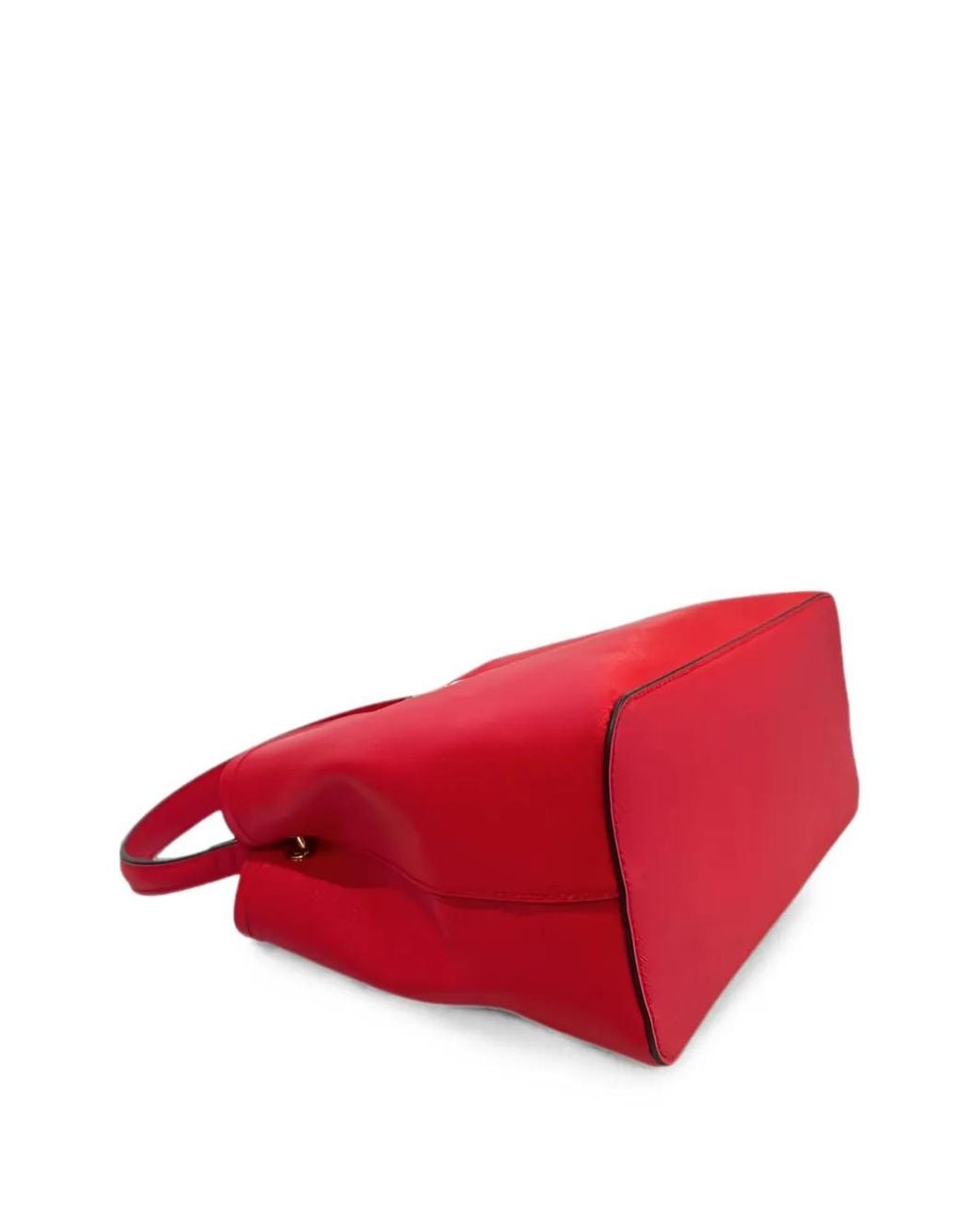 Twinset Red Logo-Plaque Shoulder Bag