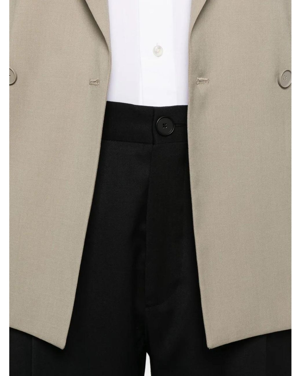 Manuel Ritz Black Pleated Trousers for men