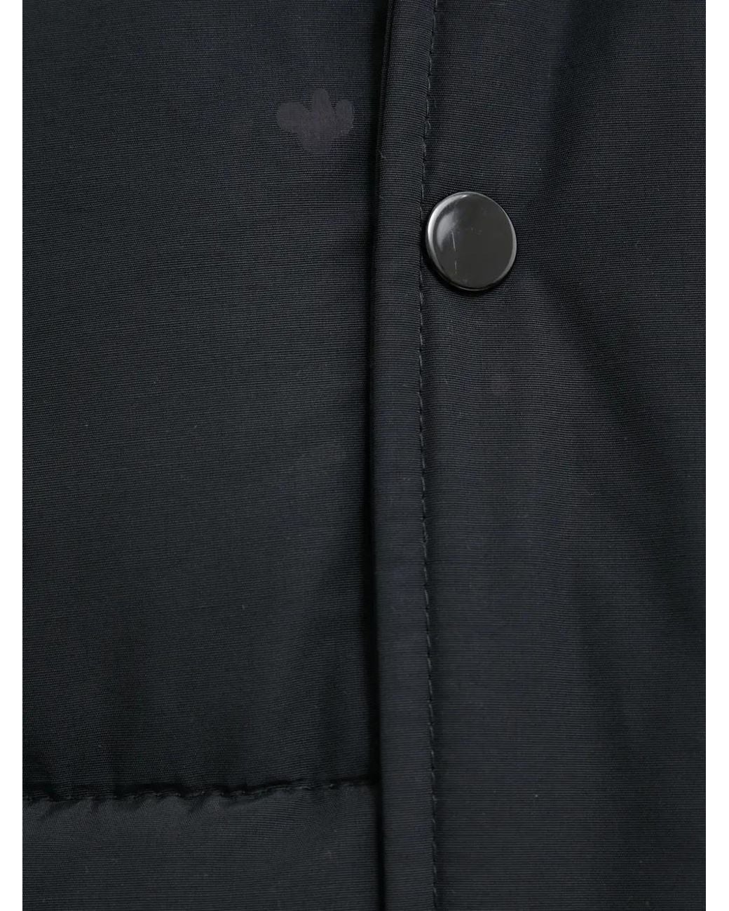 Abercrombie & Fitch Black Buttoned Hooded Jacket for men