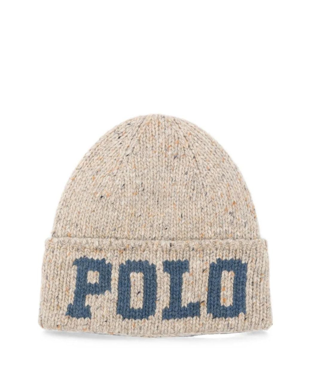 Polo Ralph Lauren Natural Bonnet À Logo Intarsia for men