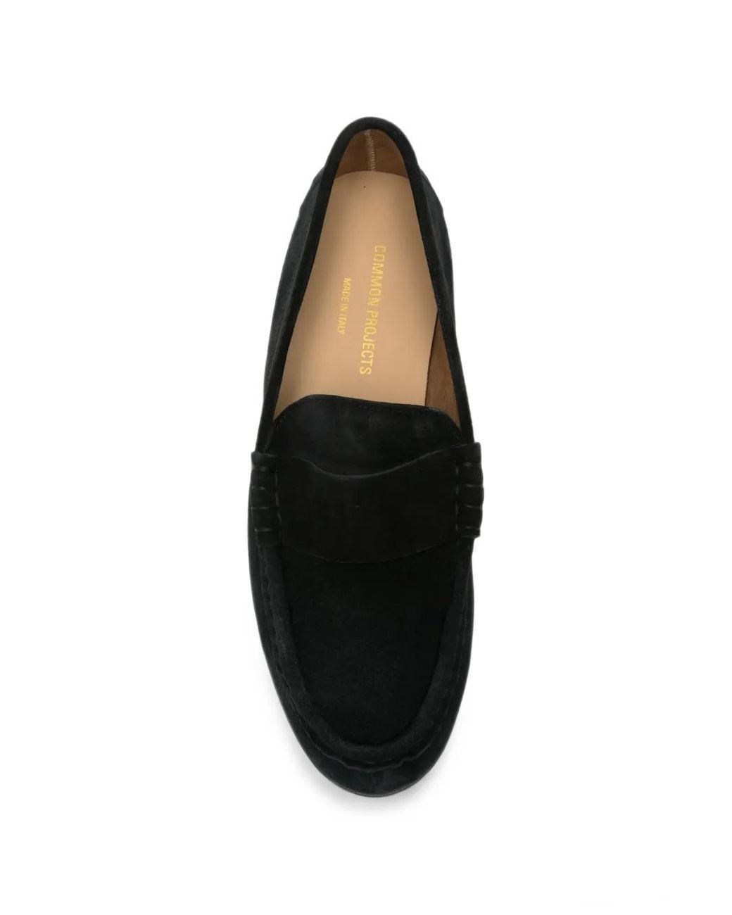Common Projects Black Suede Slip-On Loafers for men