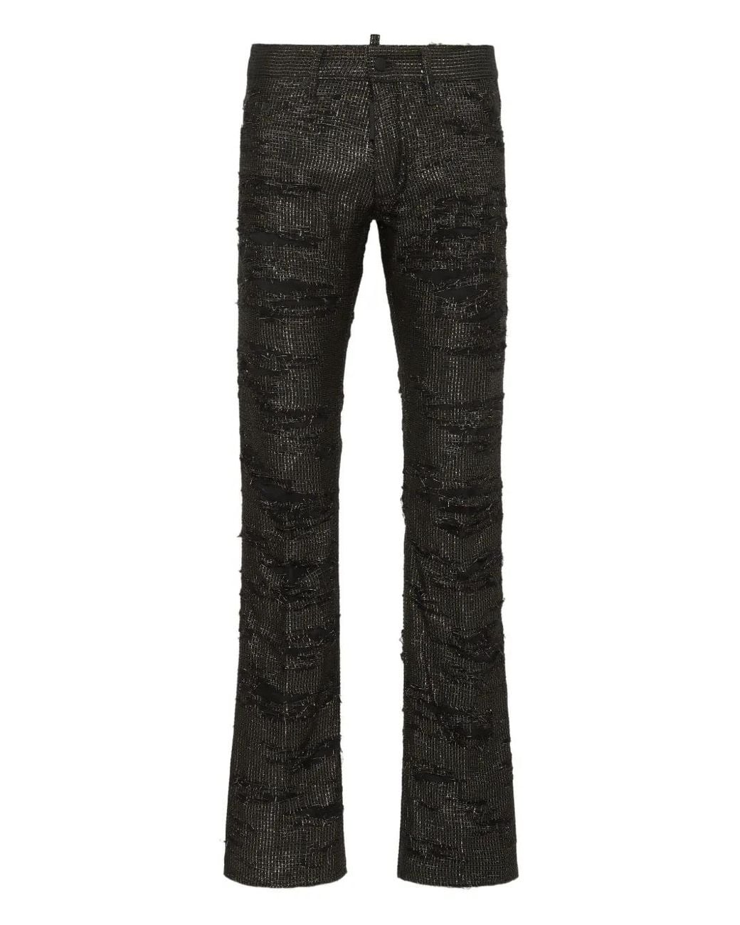 DSquared² Black Disco Bootcut Jeans for men