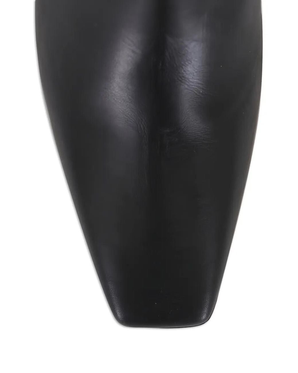 Manolo Blahnik Black Square-Toe Boots