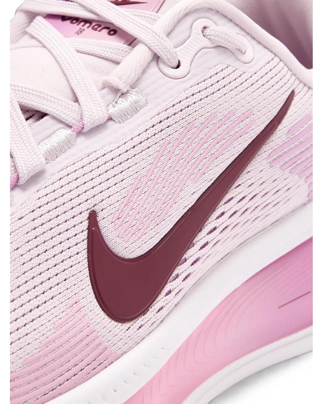 Nike Pink Vomero 18 Sneakers