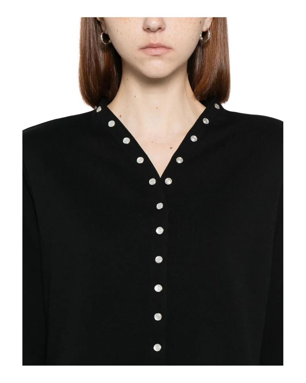 Agnes B. Black 2004 Snap Top
