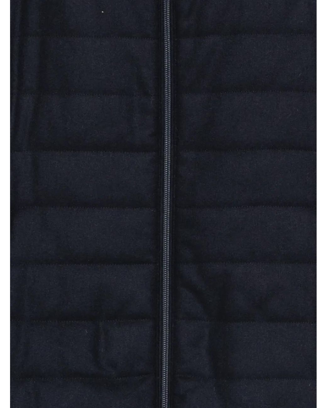 Kiton Blue Quilted Vest for men