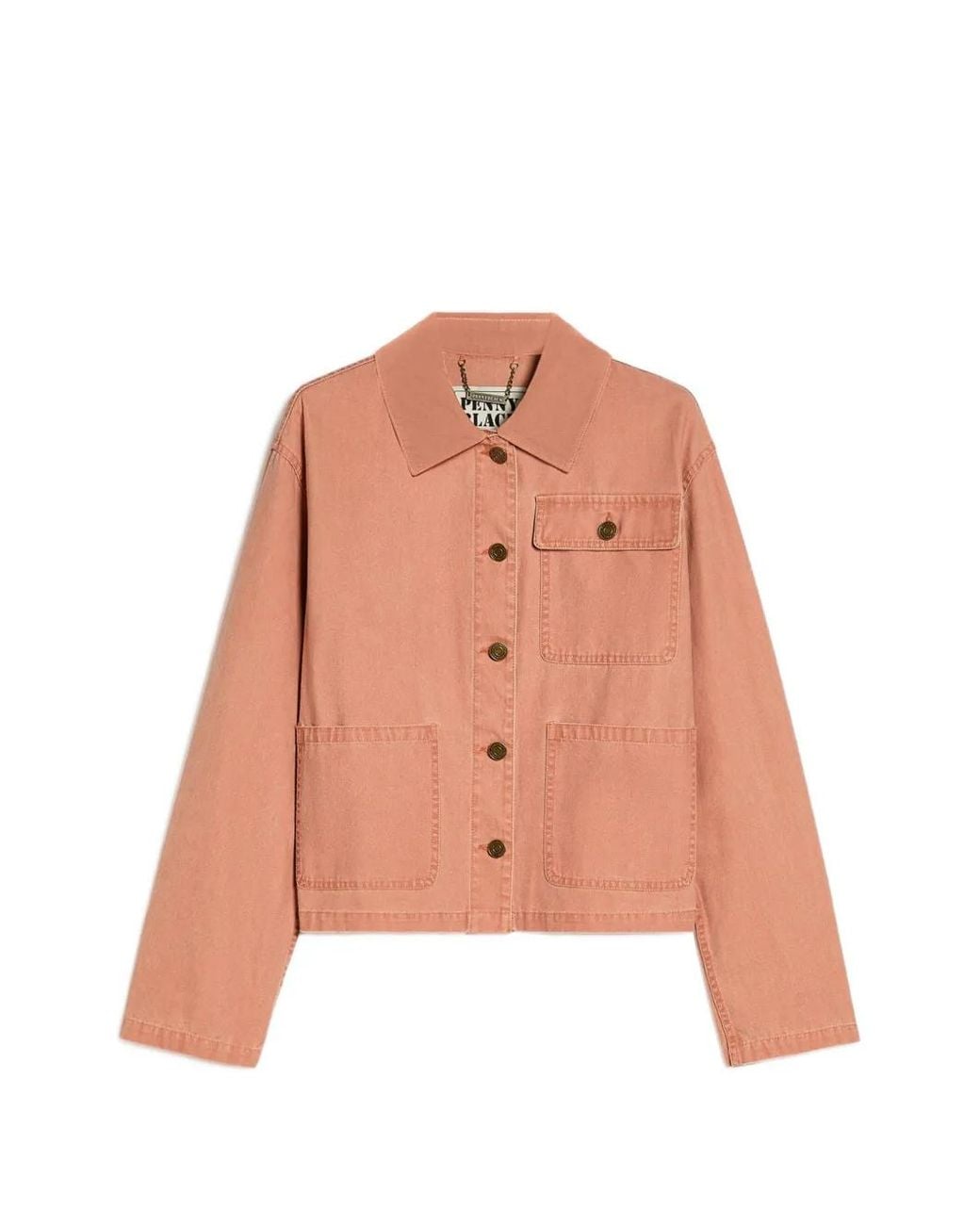 Pennyblack Pink Veste Boutonnée À Poches Plaquées