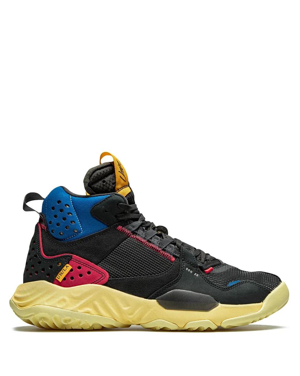 Nike Blue X Union La Delta Mid Sp "Off Noir" Sneakers for men