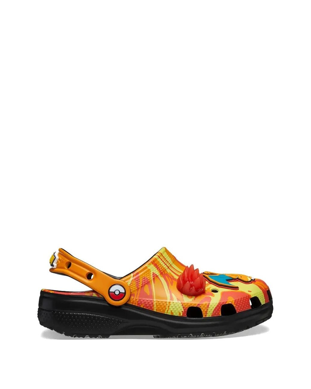 CROCSTM Orange X Pokémon Classic Charizard Clogs for men