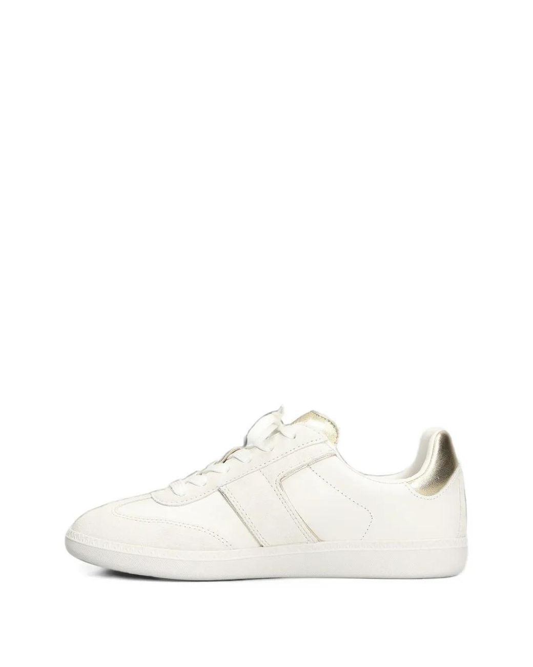 Michael Kors White Jovie Leather Sneakers