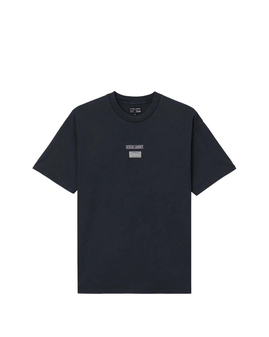 Izzue Blue T-Shirt Imprimé Intégral for men