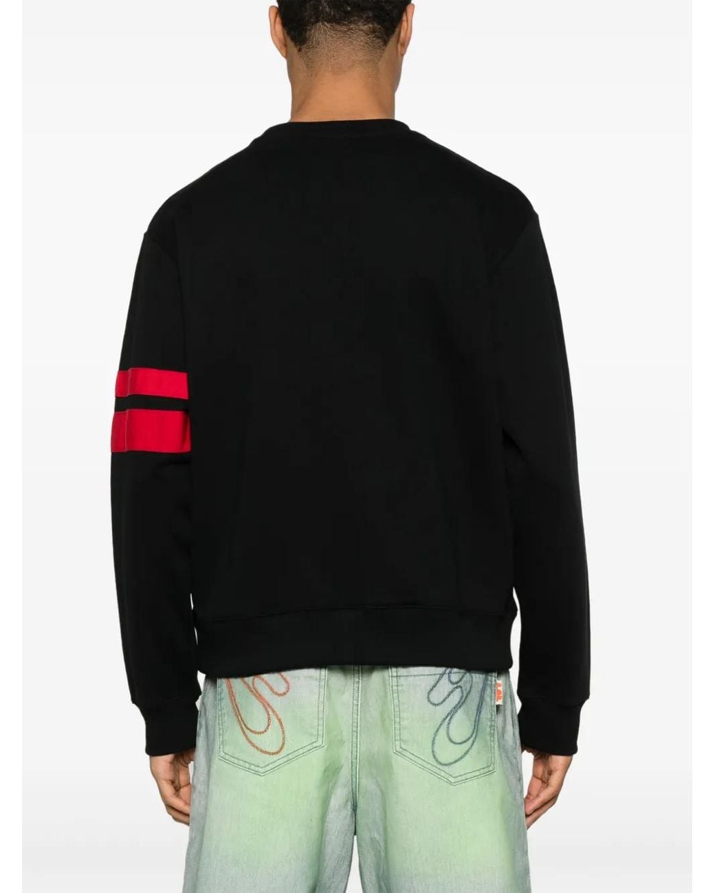 Sudadera Con Logo Gcds de hombre de color Black