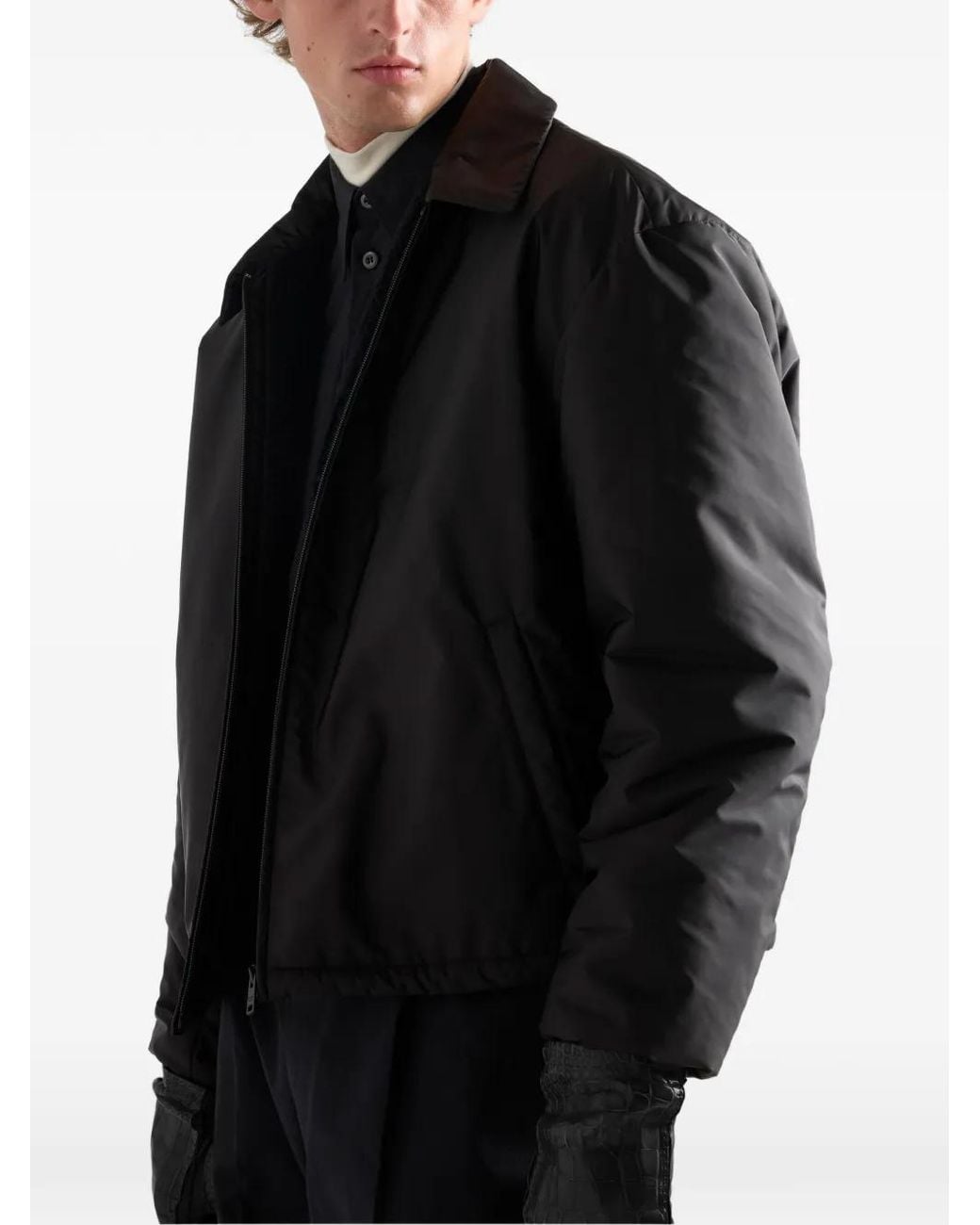 Giacca di Prada in Black da Uomo