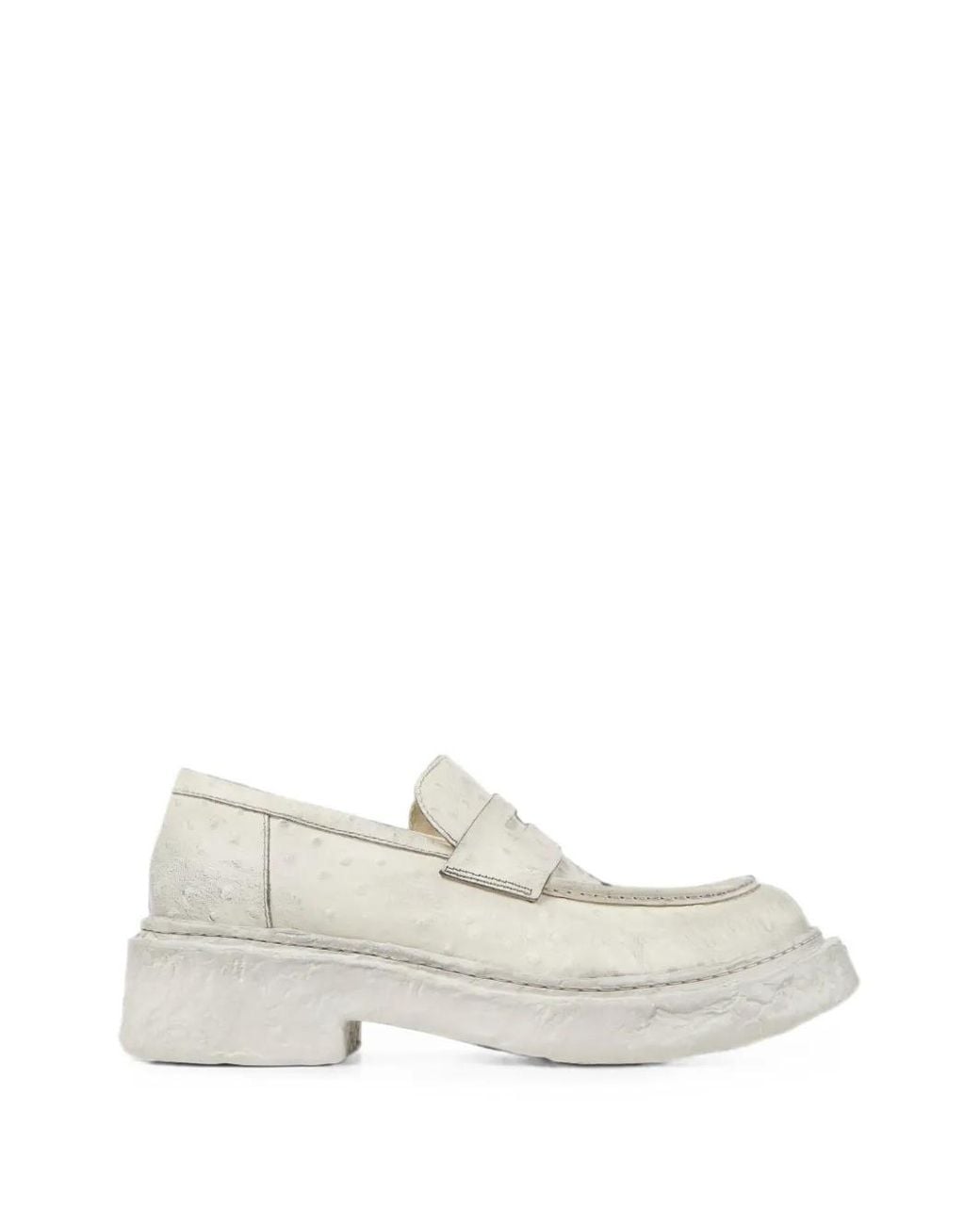 CAMPERLAB White Vamonos Leather Loafers