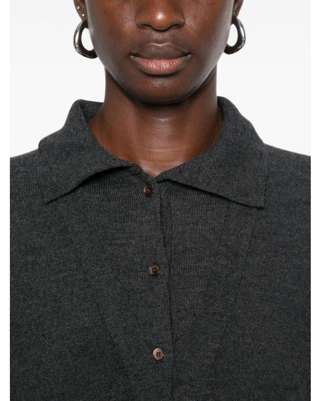 Source Unknown Black Fabbie Layered Cardigan