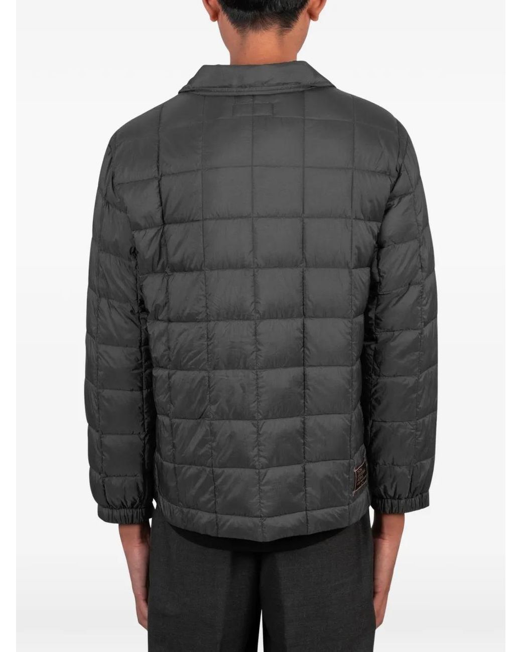 Universal Works Gray X Taion Down Rams Quilted Jacket for men