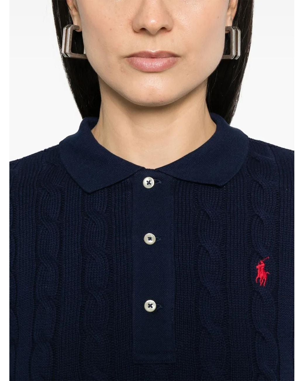 Polo Ralph Lauren Blue Long Sleeves Polo Shirt