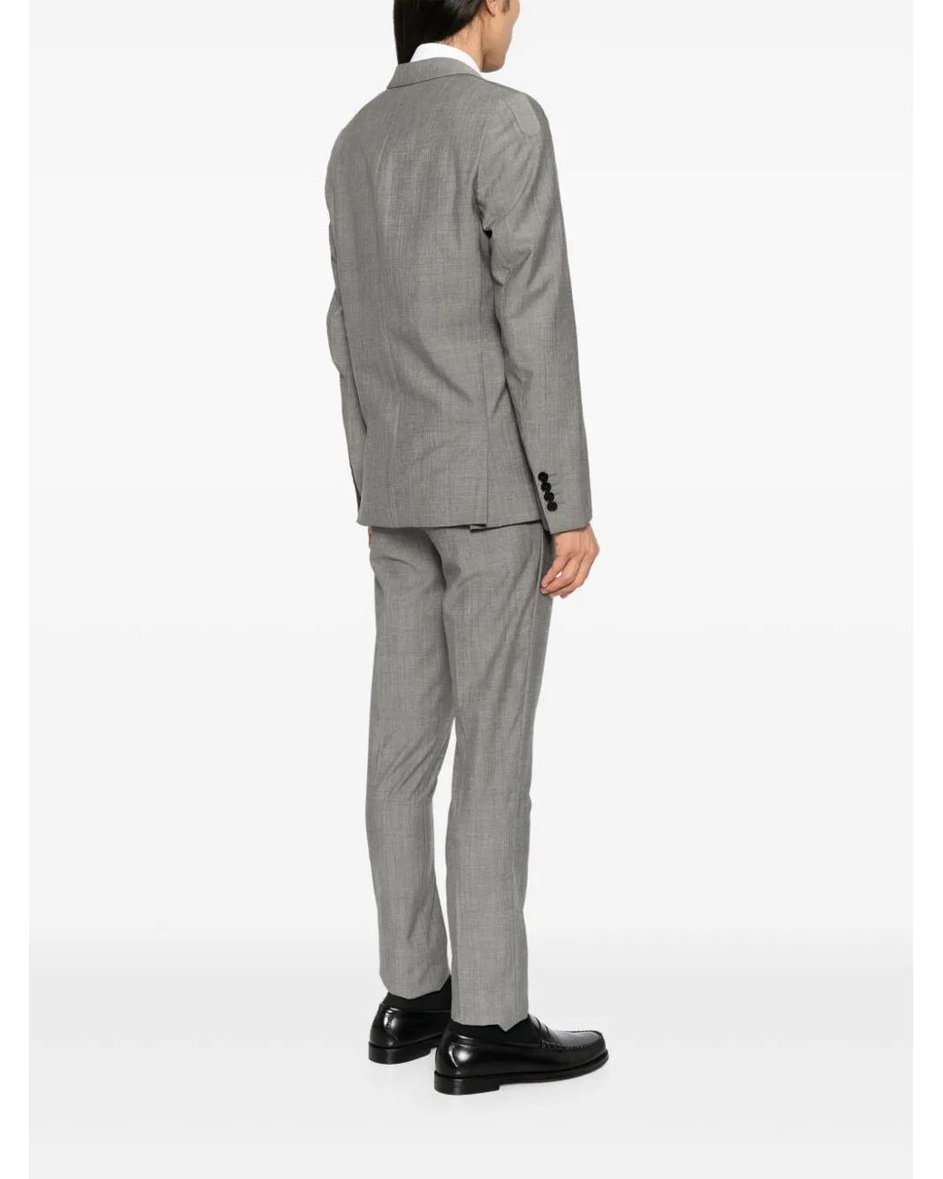 Paul Smith Gray Single-Breasted Wool-Blend Suit for men