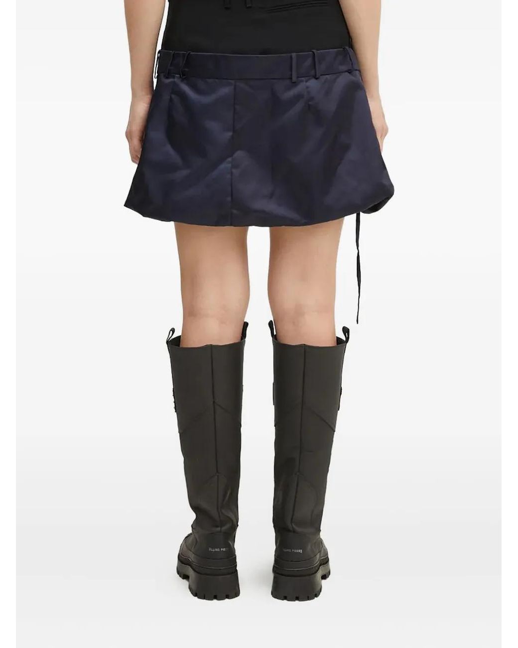 OTTOLINGER Blue Draped Skirt