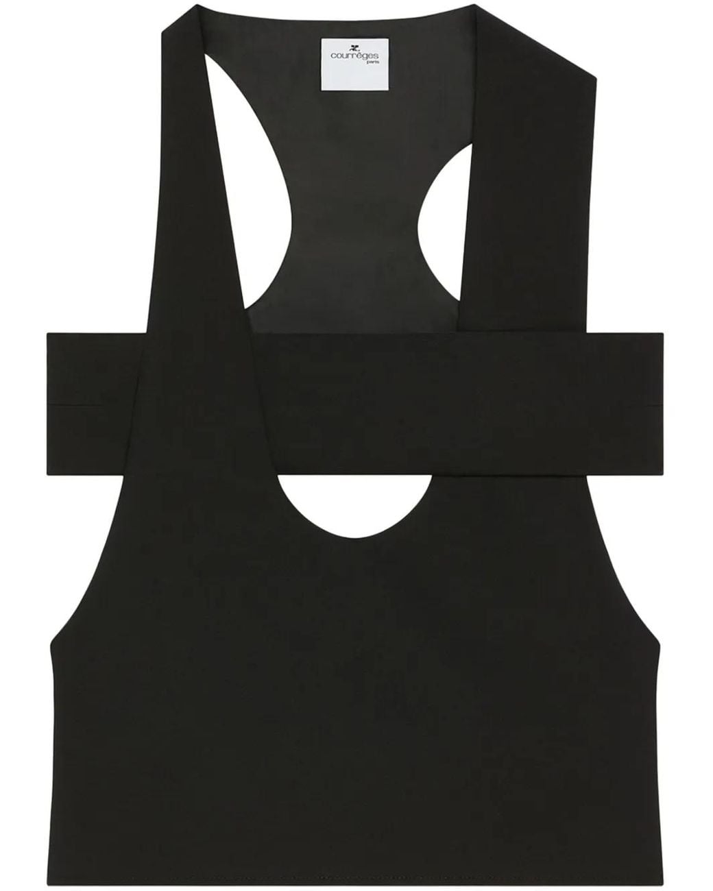 Canotta Infinity di Courreges in Black