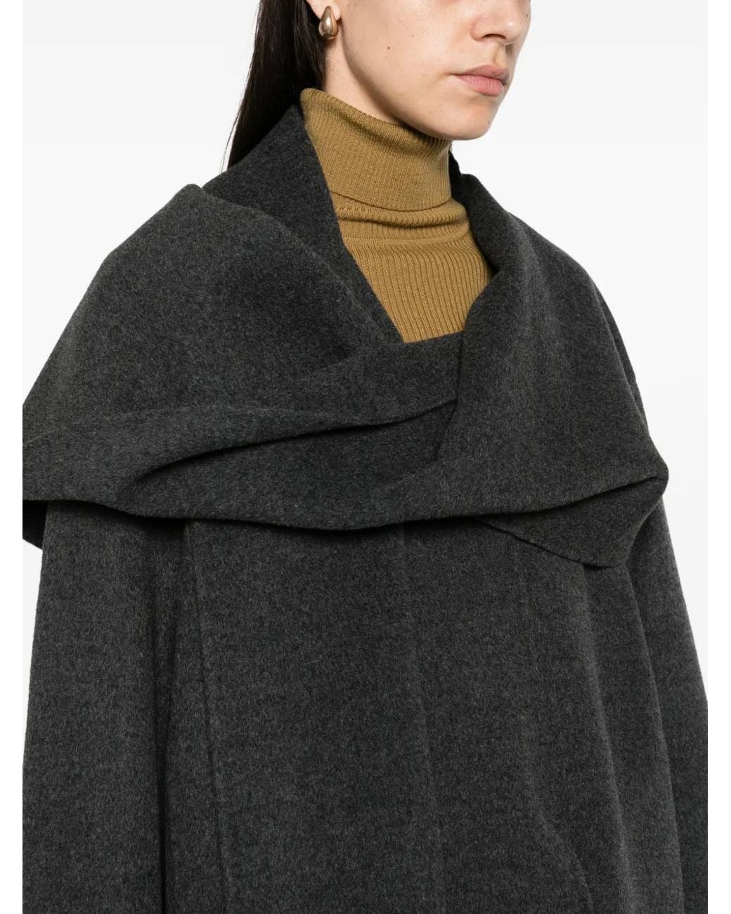 LIBERADD Black Veste À Empiècements Drapés