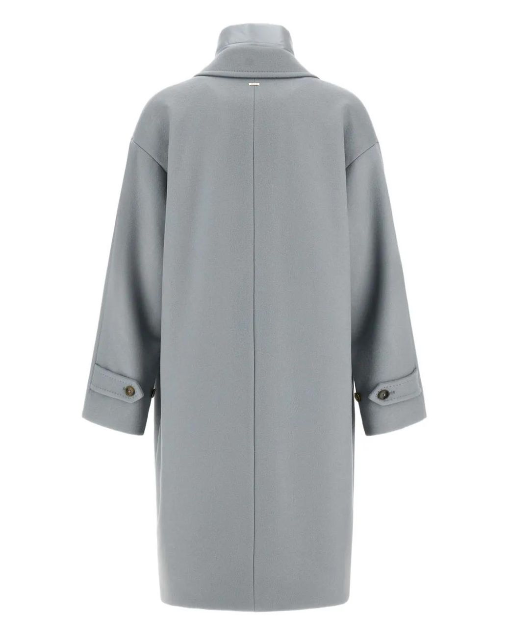Herno Gray Layered Coat