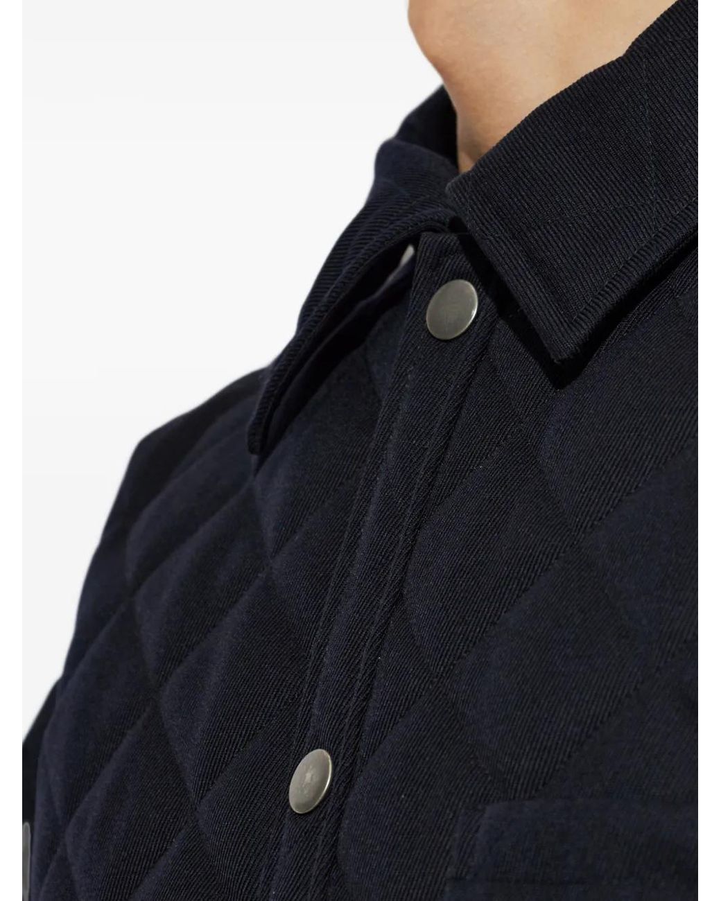 A.P.C. Blue Georges Wool Jacket for men