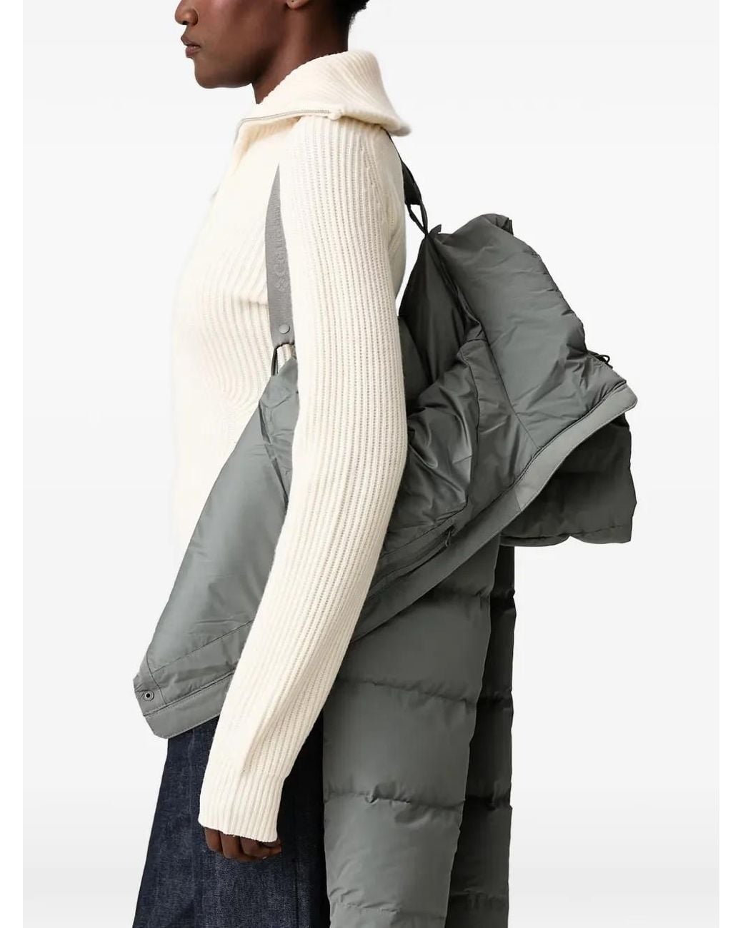 Columbia Gray Amaze Puff Quilted Hooded Jacket