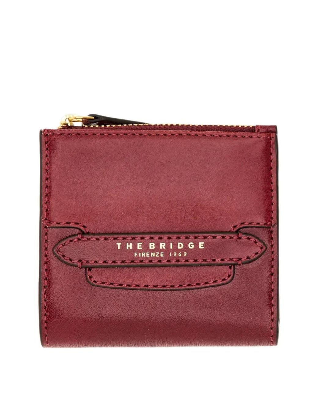 Cartera Plegable The Bridge de color Red