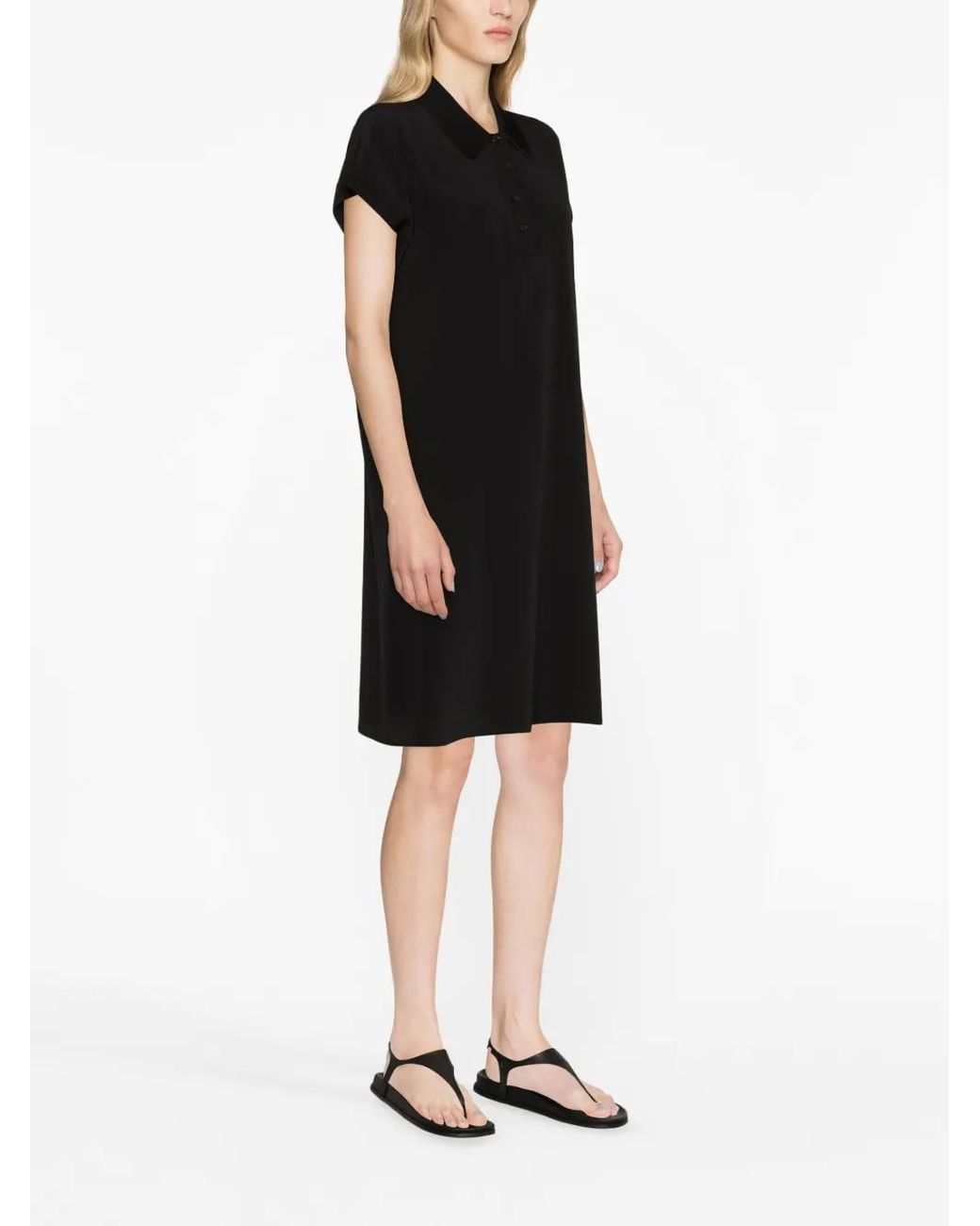 Joseph Black Rosemoore Silk Shirtdress