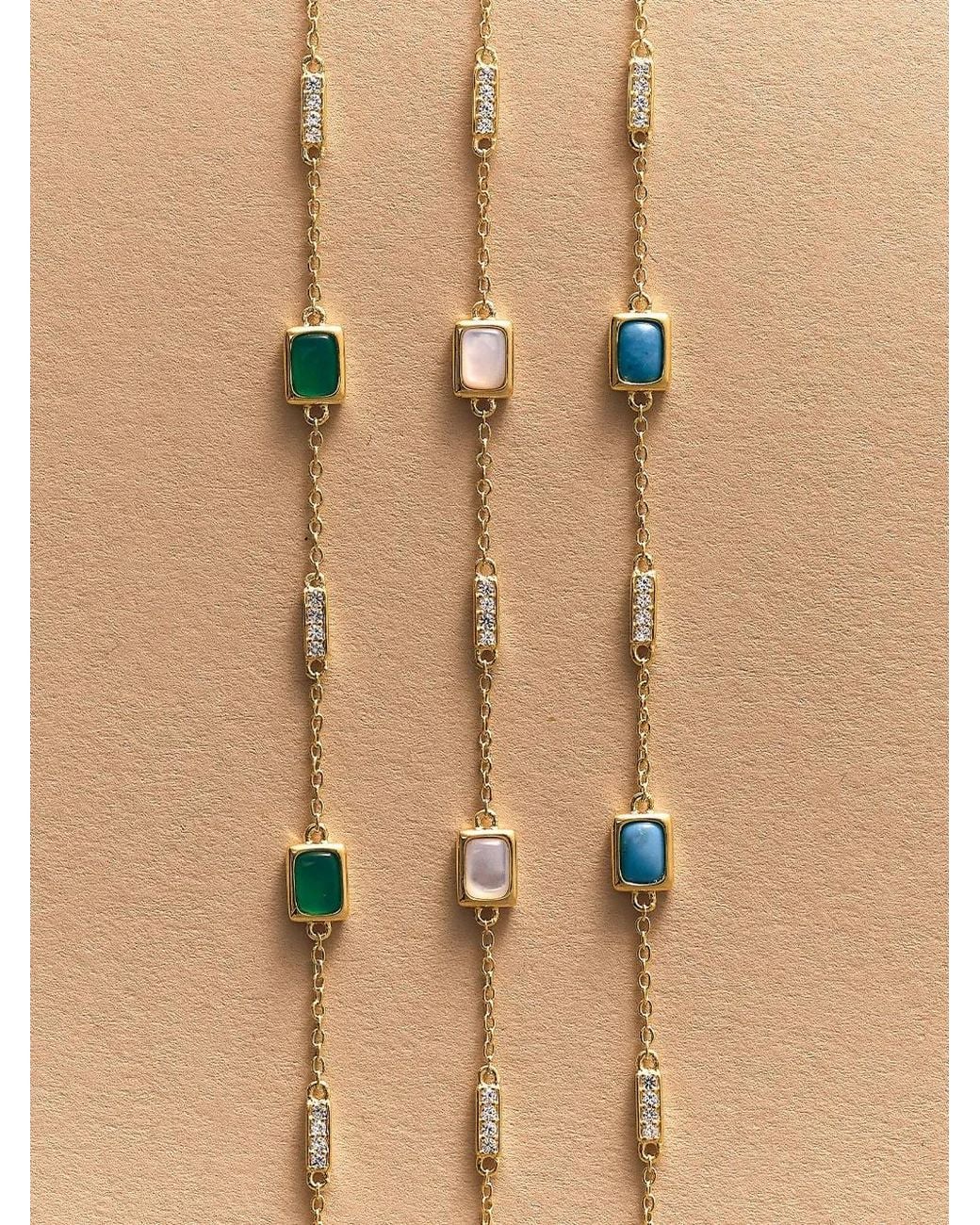 Astley Clarke Aurora Ridge Bracelet in White | Lyst