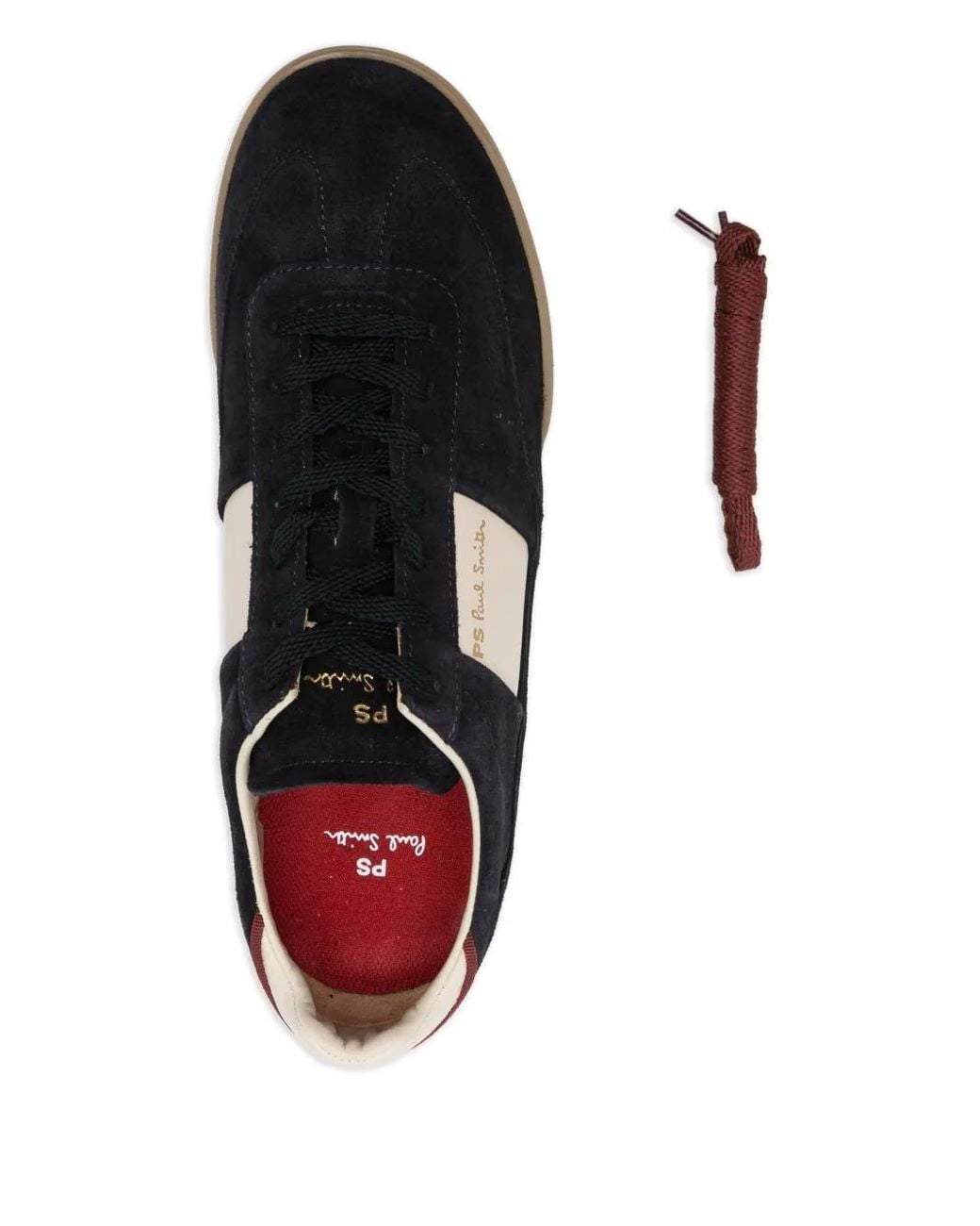 Paul Smith Black Dover Panelled Sneakers for men