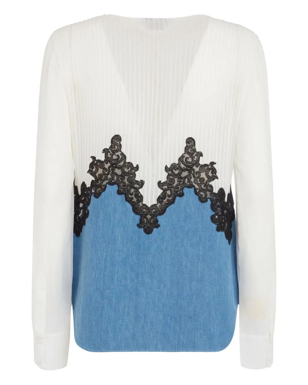 Gabriela Hearst Blue Kheti Blouse