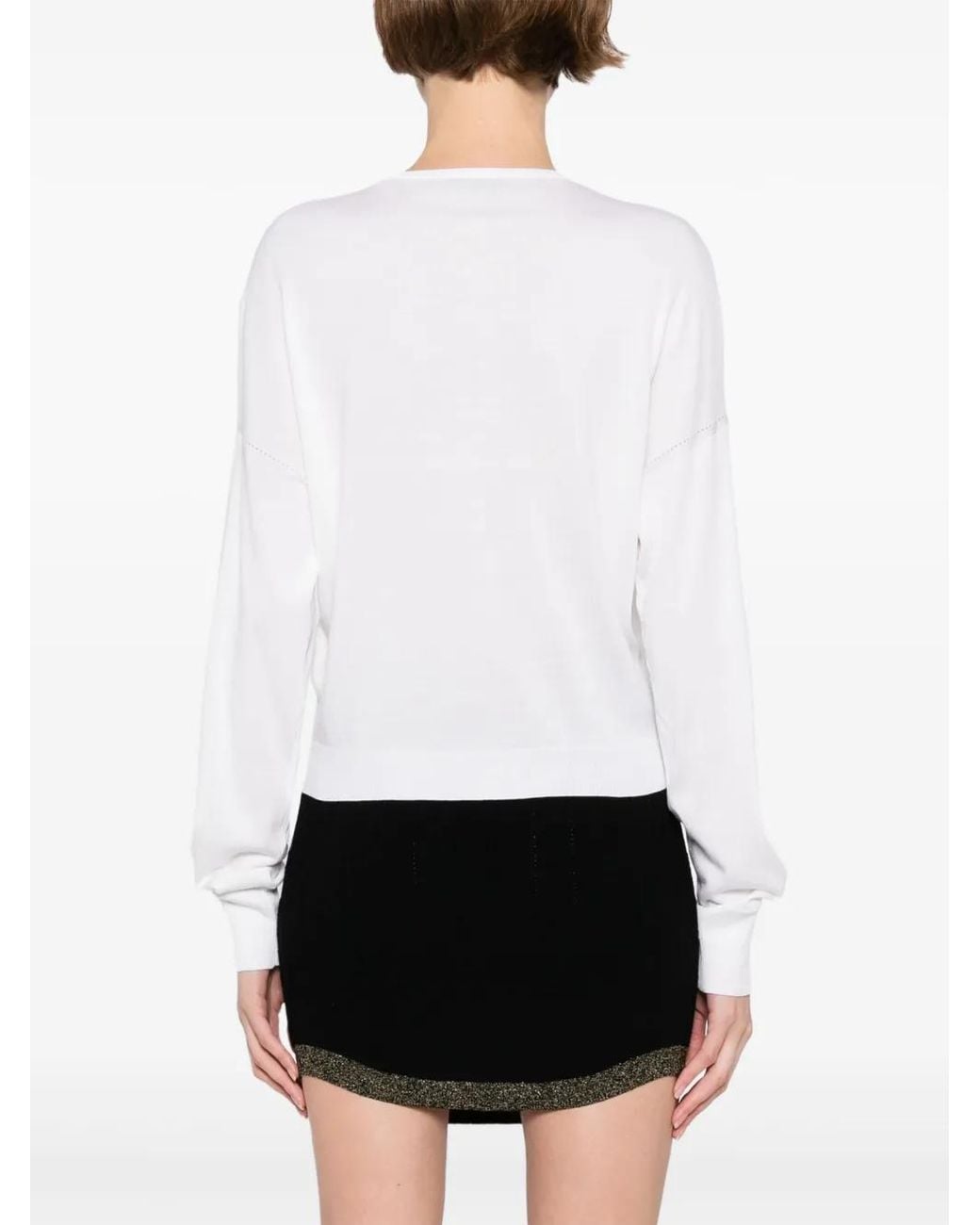 Tom Ford White Drop-Shoulder Tops