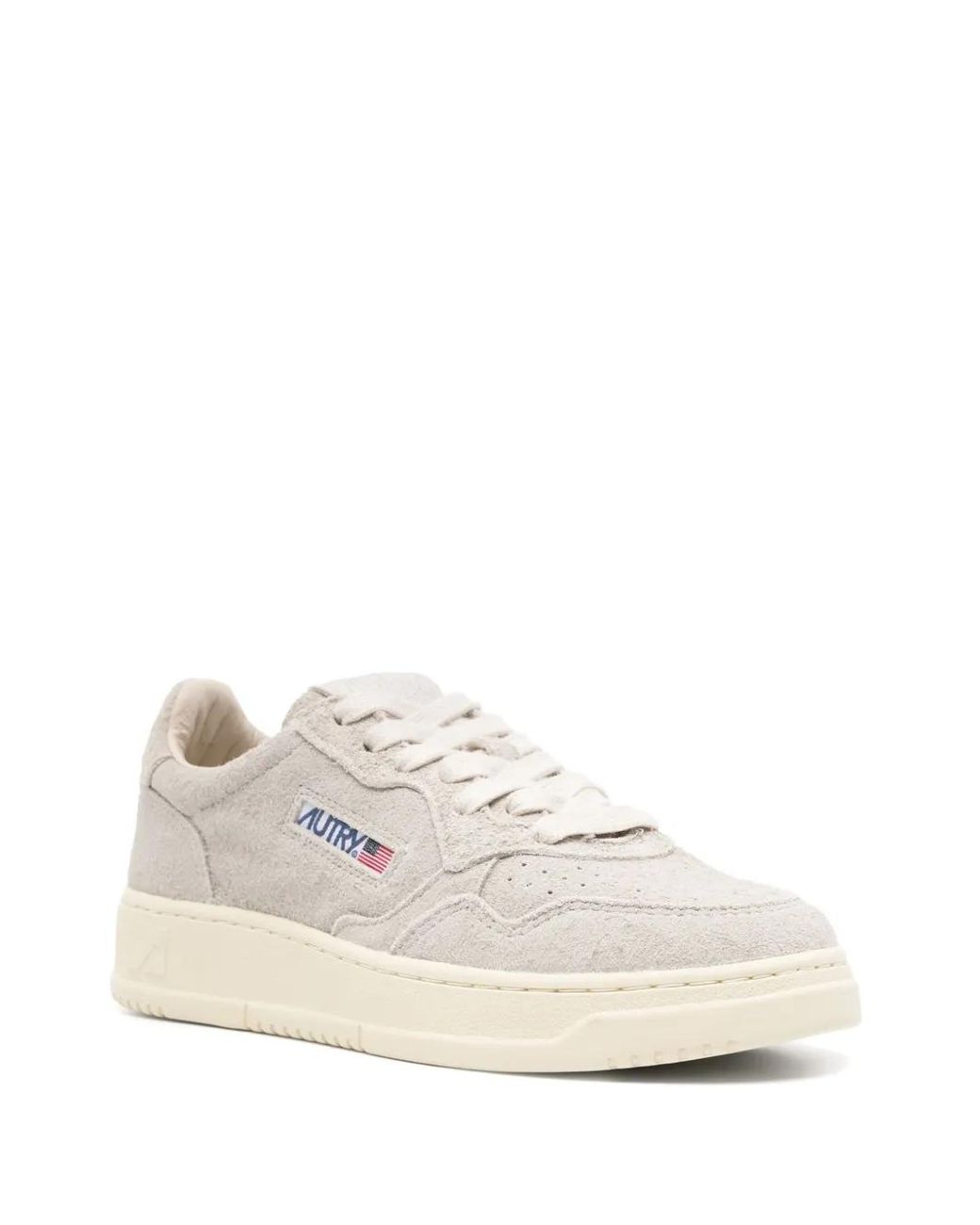 Autry White Medalist Low Wom Suede/47 Shoes
