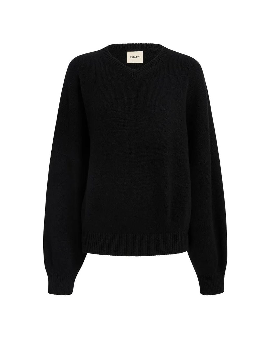 Khaite Black Wolfe Sweater